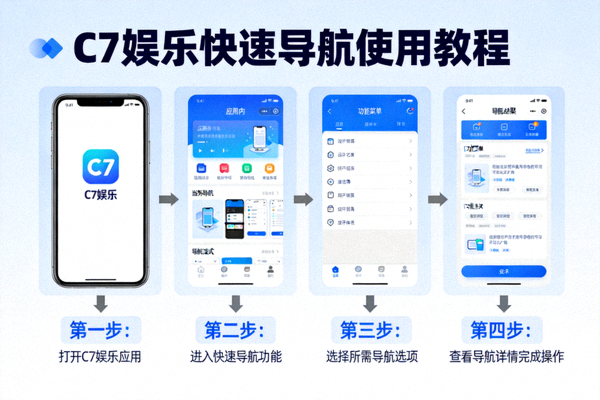 如何使用C7娱乐快速导航官方教程配图 - 分步操作示意图