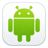 Android系统下载图标 - 绿色机器人标志